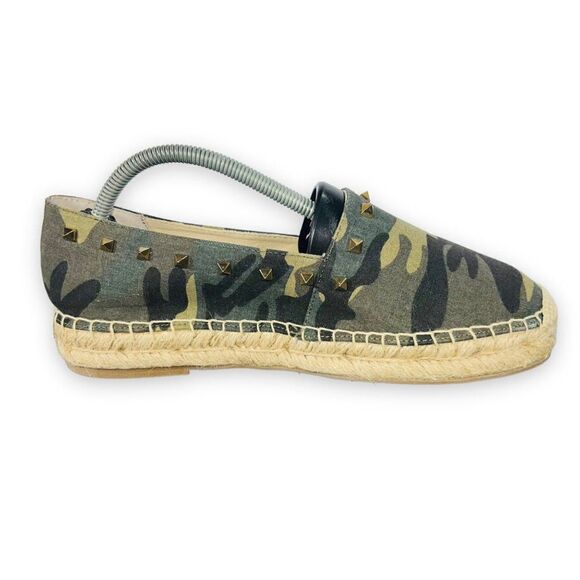 Steven by Steve Madden Erie Platform Espadrille Flats "Camo" Women's 7 - Picture 7 of 11